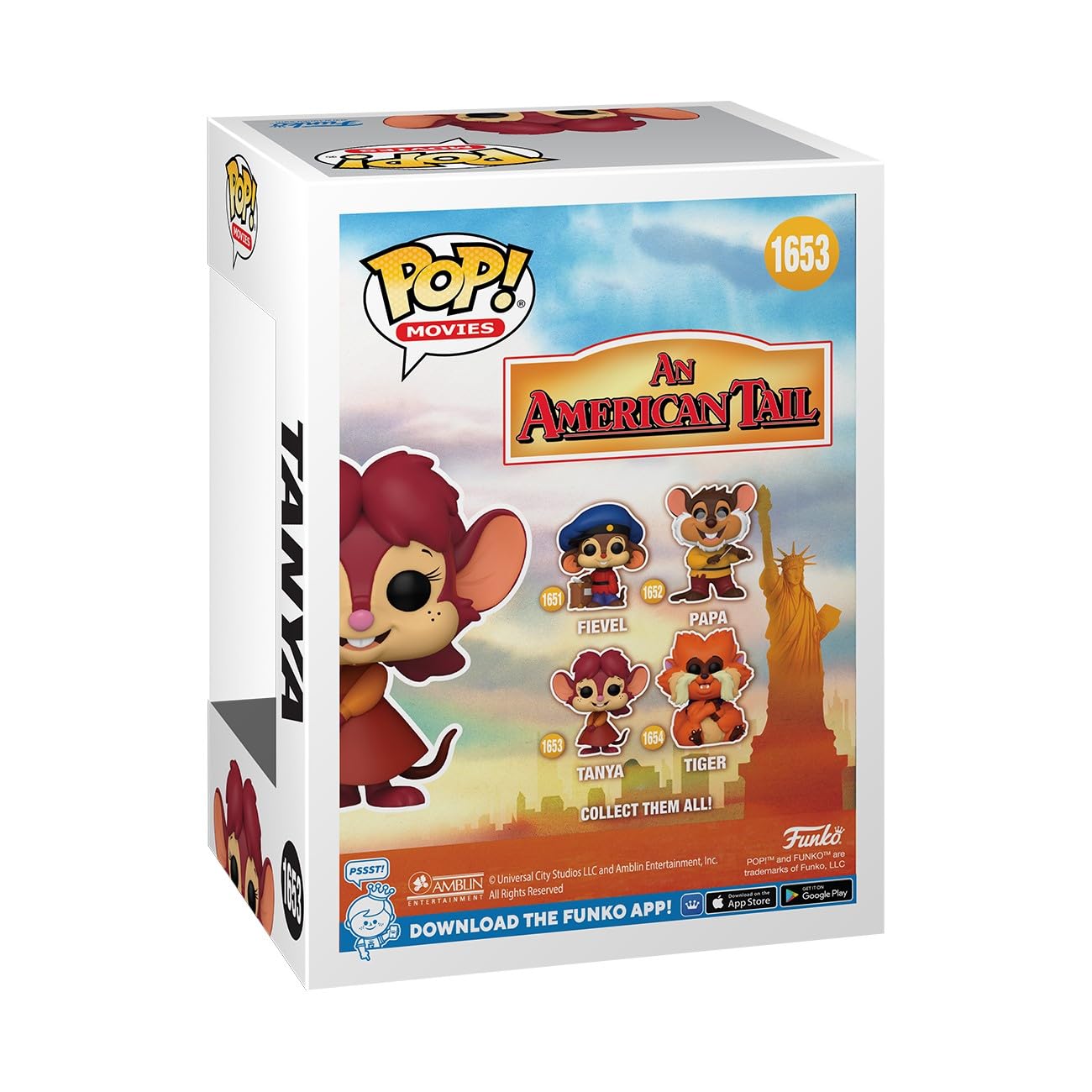 Funko Pop! Movies: American Tail, Tanya Mousekewitz, an American Tail, Collectable Vinyl Figure, Gift Idea - Image 3