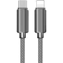 Zipax iPhone 6 7 8 11 12 13 14 X Xs Plus Pro Max ile Uyumlu 30W Type-C to Lightning  arj Data Kablosu, 1 Metre, Siyah
