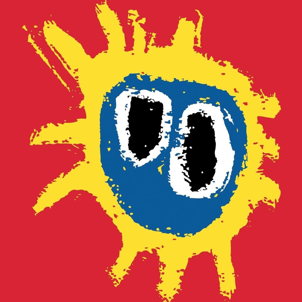 K1 Primal Scream - Screamadelica - Miniature Poster With Black Card Frame