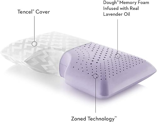 Miniatura 3 de MALOUF - Nueva almohada Activedough con infusiones de aceite de manzanilla natural.