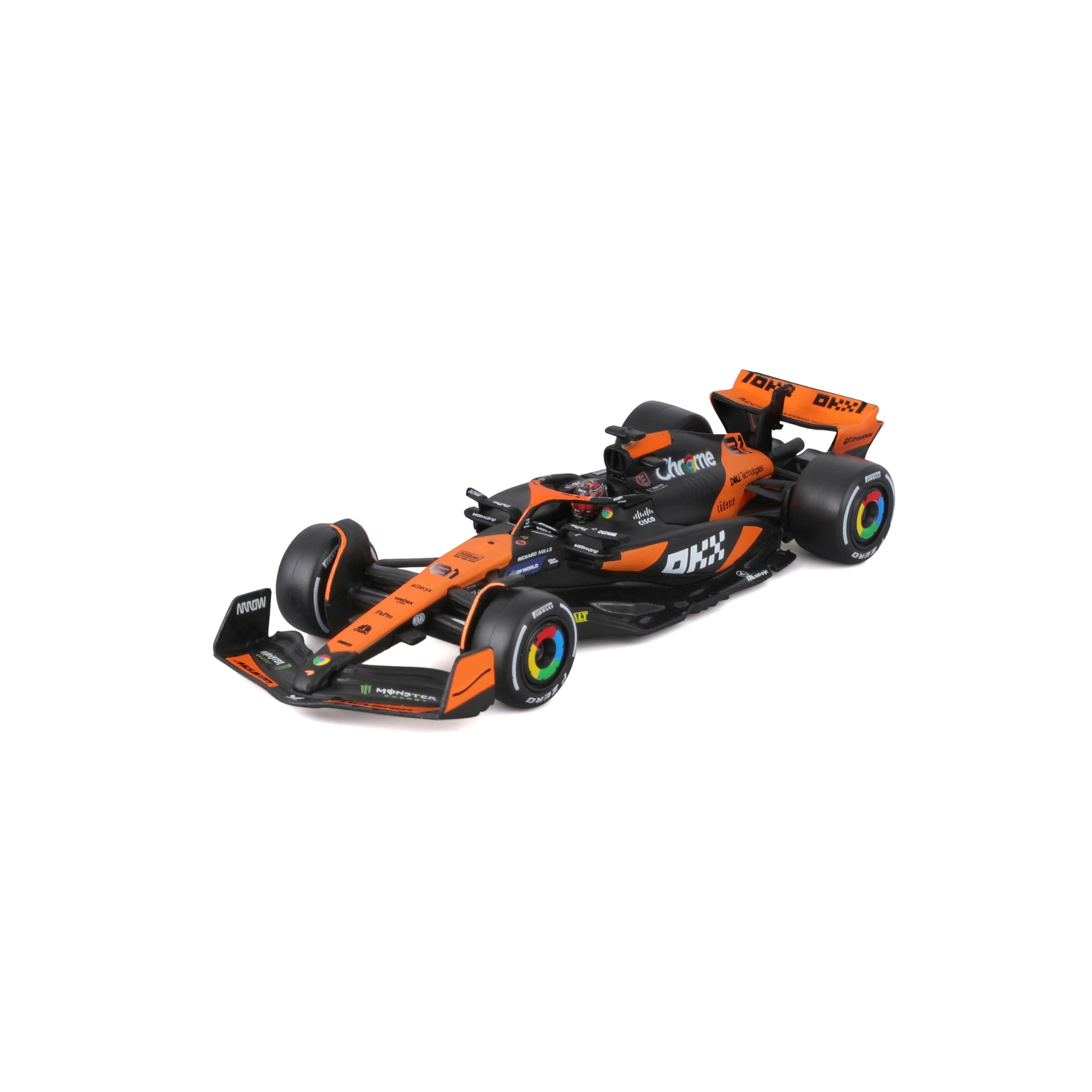 1:43 2024 Race McLaren MCL38 with Helmet, Piastri #81