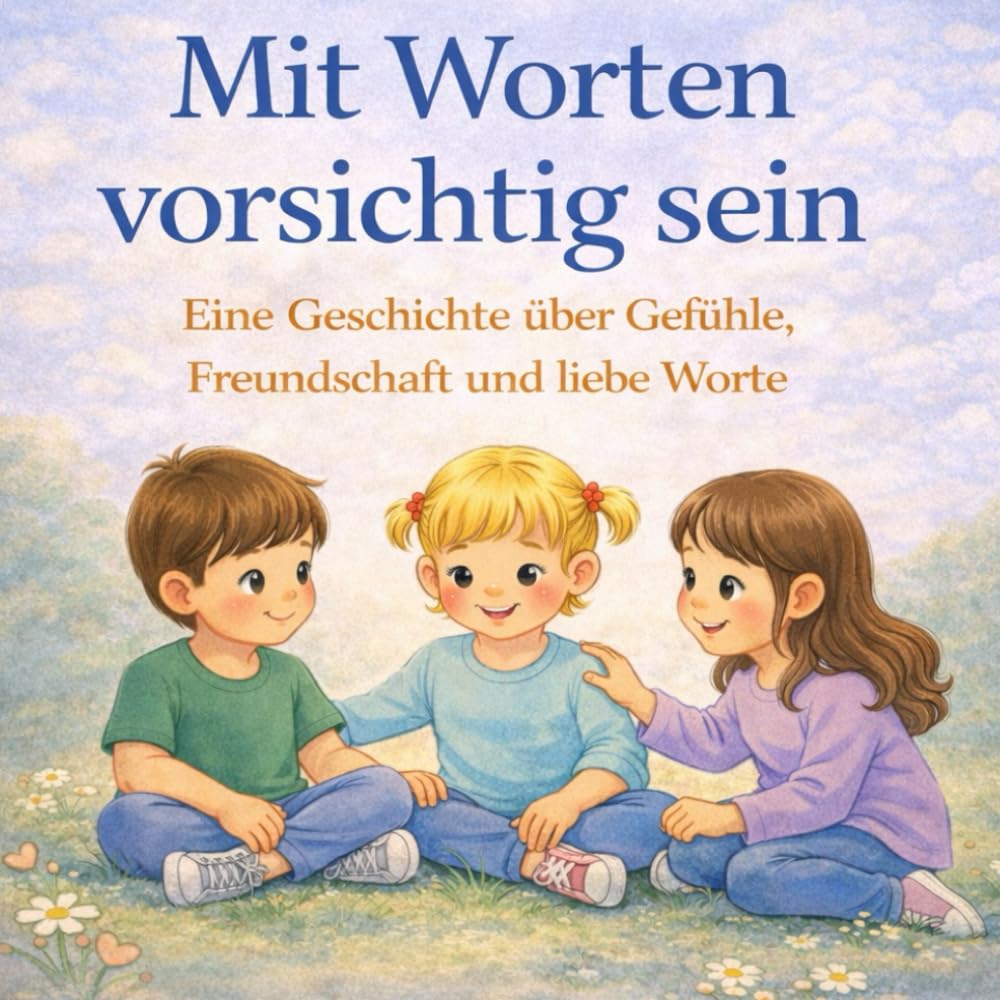 Mit Worten vorsichtig sein: Eine Geschichte über Gefühle, Freundschaft und liebe Worte