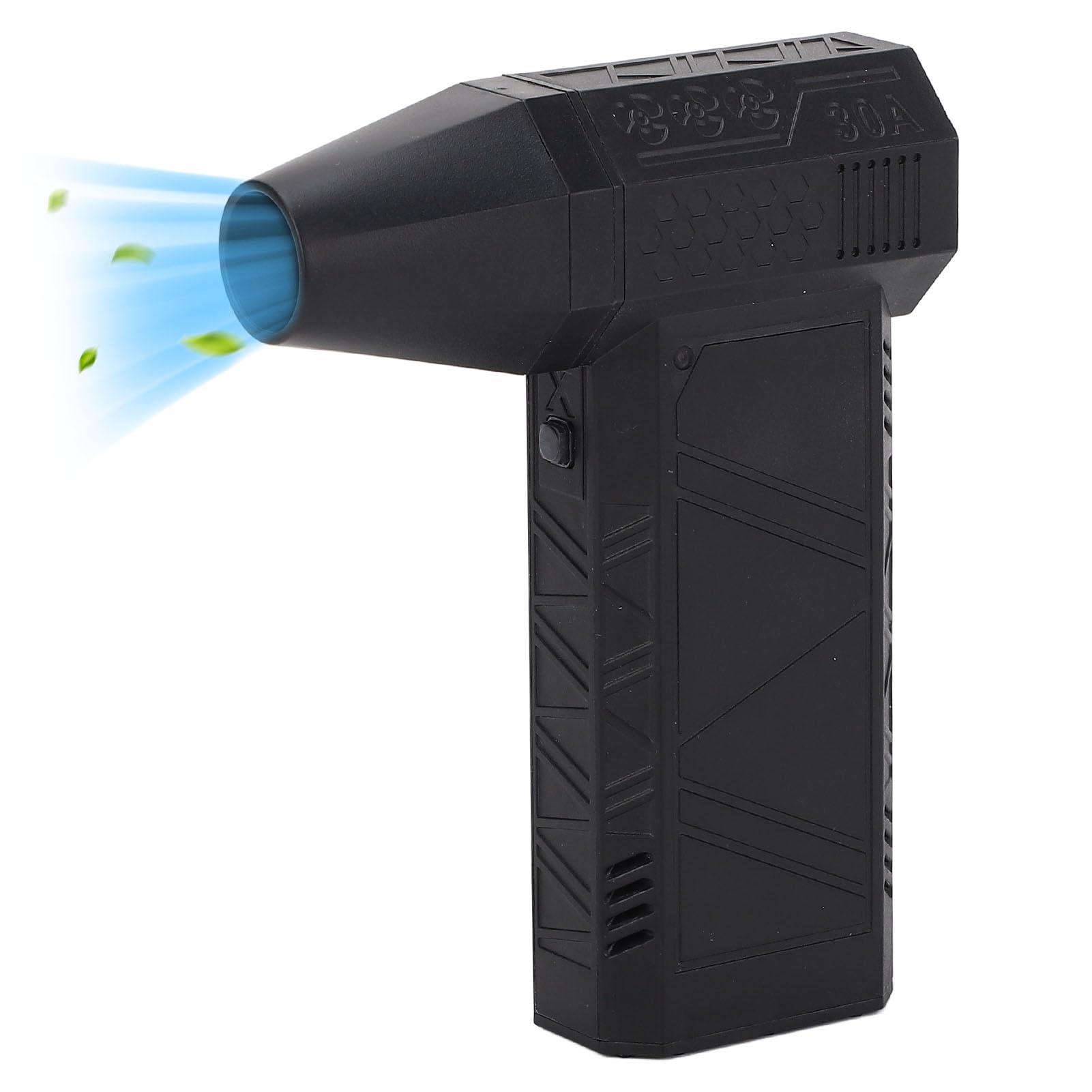 200W Turbo Electric Air Duster - Rechargeable Handheld Blower with 3 Speed, Duster for PC Keyboard, Car Interior Cleaning Inflation, Camping Gear