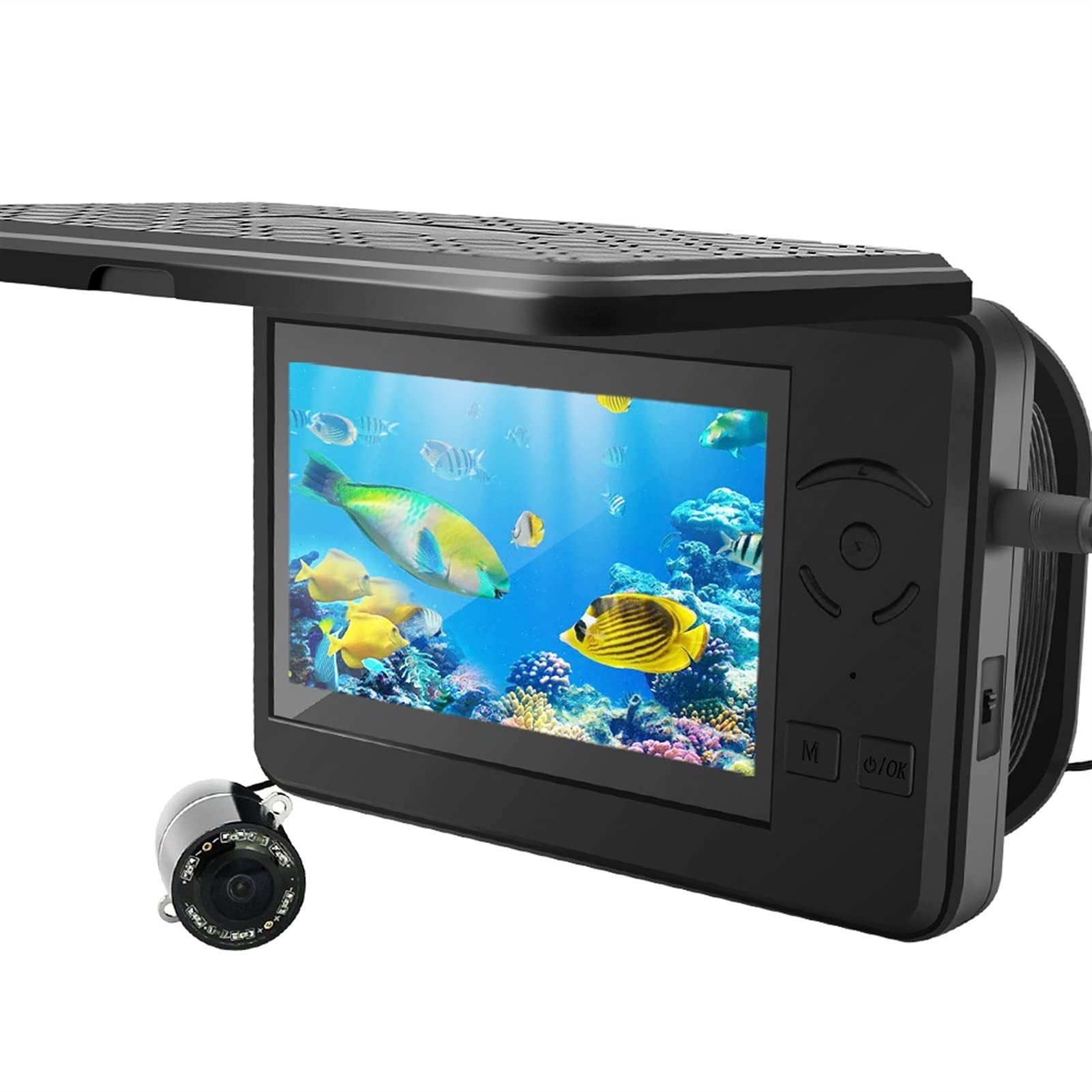 Caméra de pêche HD 1280 * 720P avec moniteur complet ERCHANG