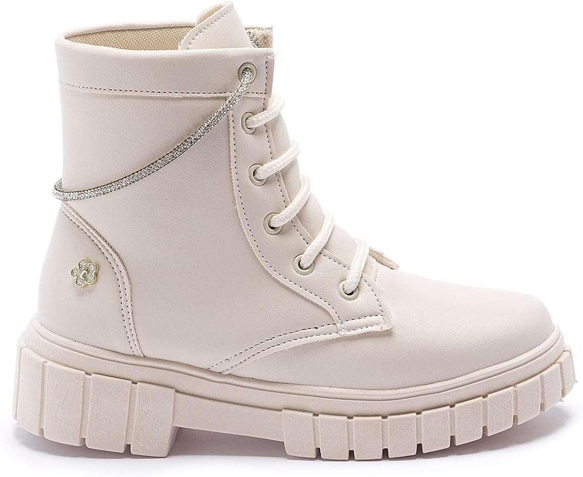 Coturno Feminino Infantil Menina Tininha Casual com Brilho em promoção! Veja a oferta e mais achadinhos de Botas & Galochas Infantis Hoje é o melhor dia para comprar Coturno Feminino Infantil Menina Tininha Casual com Brilho com aquele preço maroto! Promoção! Aproveite a oferta!