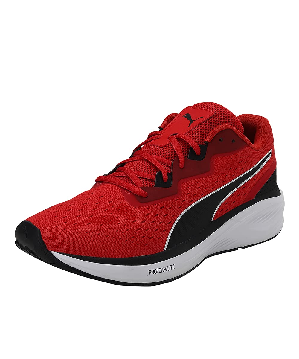 Puma Unisex Adult Aviator High Risk Red Black Running Shoes-10 Kids UK (19517504)