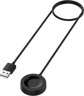 Turnwin Charger Compatible with Huawei Watch GT 2 Pro Smart Watch, Replacement USB Cradle Cord Charging Cable Dock Clip for Huawei Watch GT 2 Pro Smart Watch ONLY (Black)