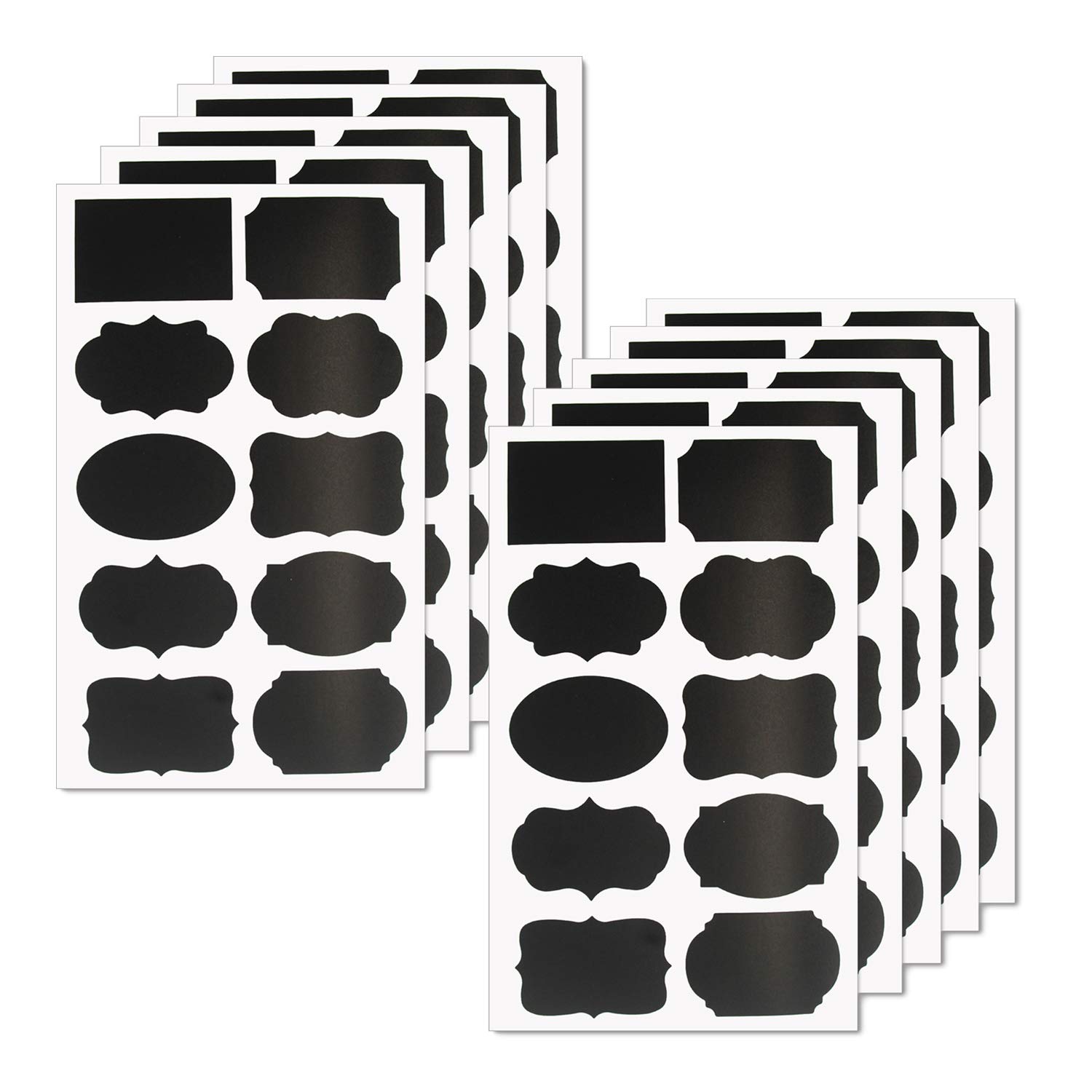 Buy 120 Premium Chalkboard Labels Bulk, Chalk Board Mason Jar Labels