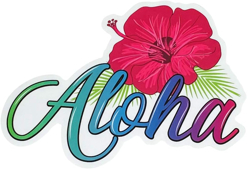 Aloha Designs Carry On TSA Approved Aloha Duffel Bag Tote Shoulder Diaper Gym Hawaii Travel Bag, Pool Bag, Overnight bag, Sports Bag Etc & ONE Aloha Sticker - Image 6