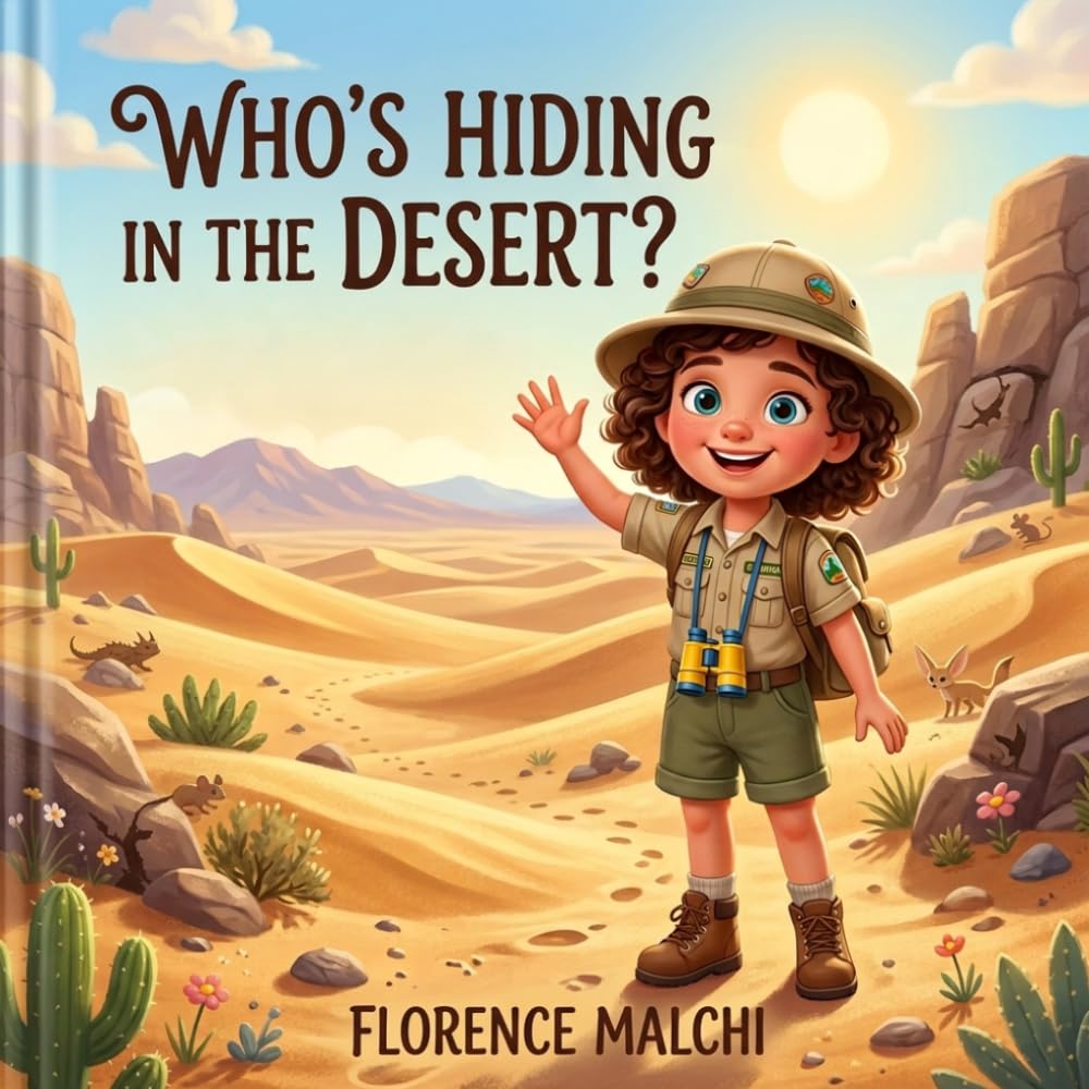 Who's Hiding in the Desert?: A Fun Interactive Hide and Seek Adventure with Desert Animal Facts: 6 (Search and Find Adventures)