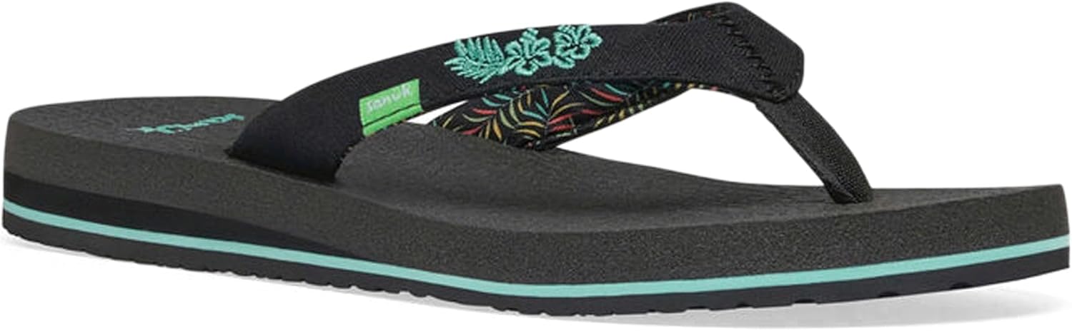 Sanuk Yoga Paradise II | Flip Flops for Women | Yoga Sandals For Women | Women's Beach Sandals | Memory Foam Footbed - Image 2