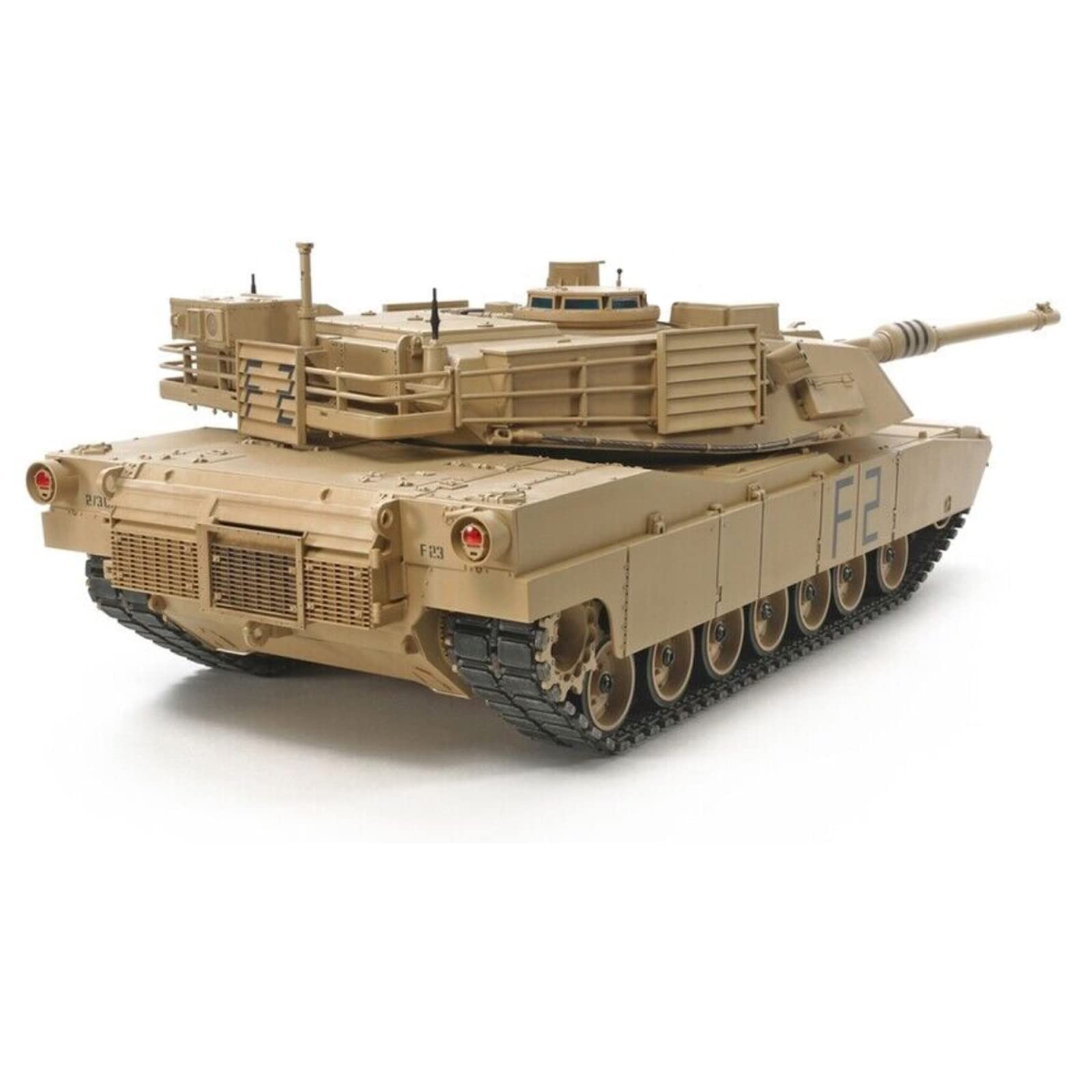 DAGIJIRD Abrams M1A2 Moveable 1:48 Modèle de réservoir de combat principal avec son et lumière
