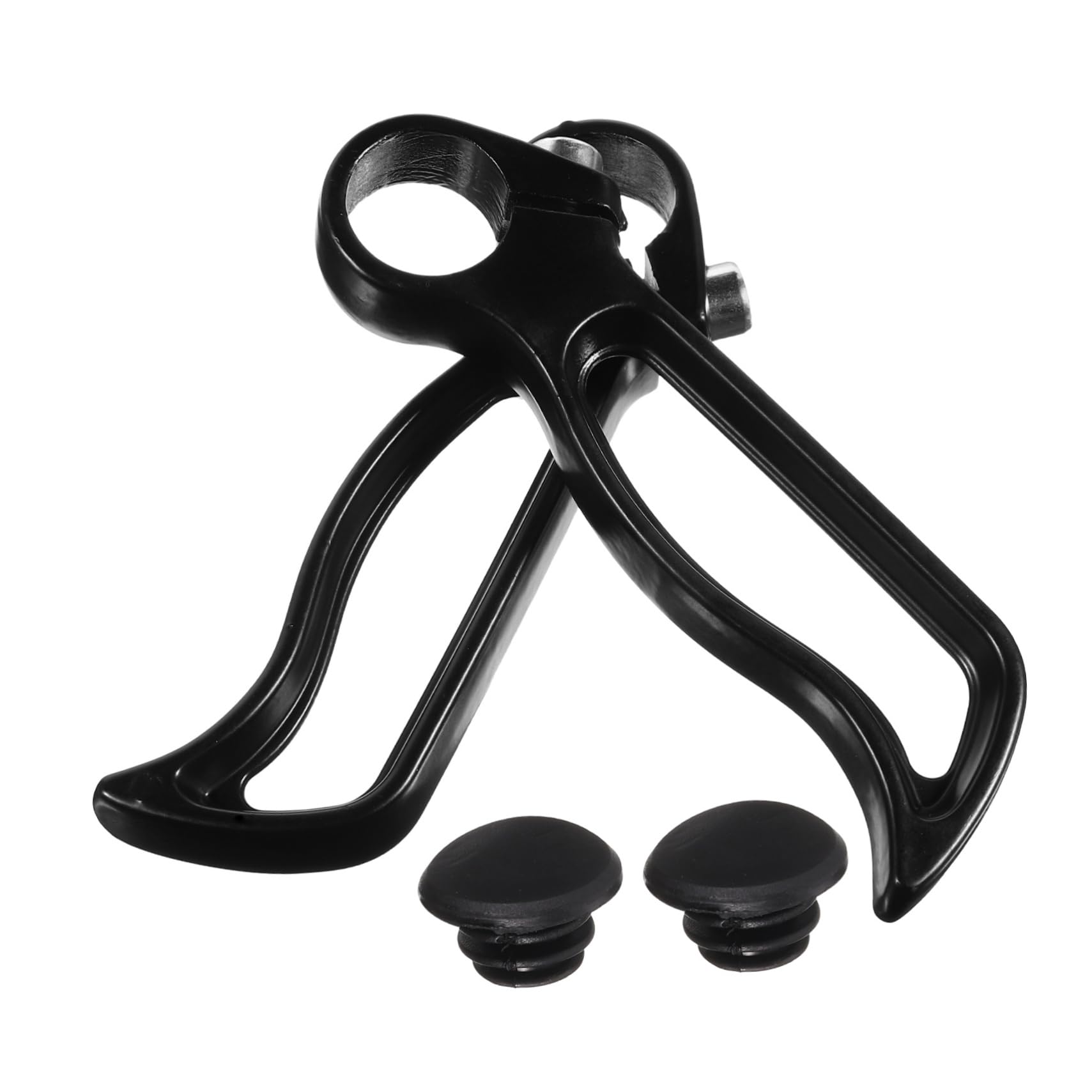 1 Set Bike Handlebar Ends: Mountain Bike Bar Extensions - Bicycle Extender Grip Handles - for Motorcycle Outdoor Aluminium Alloy