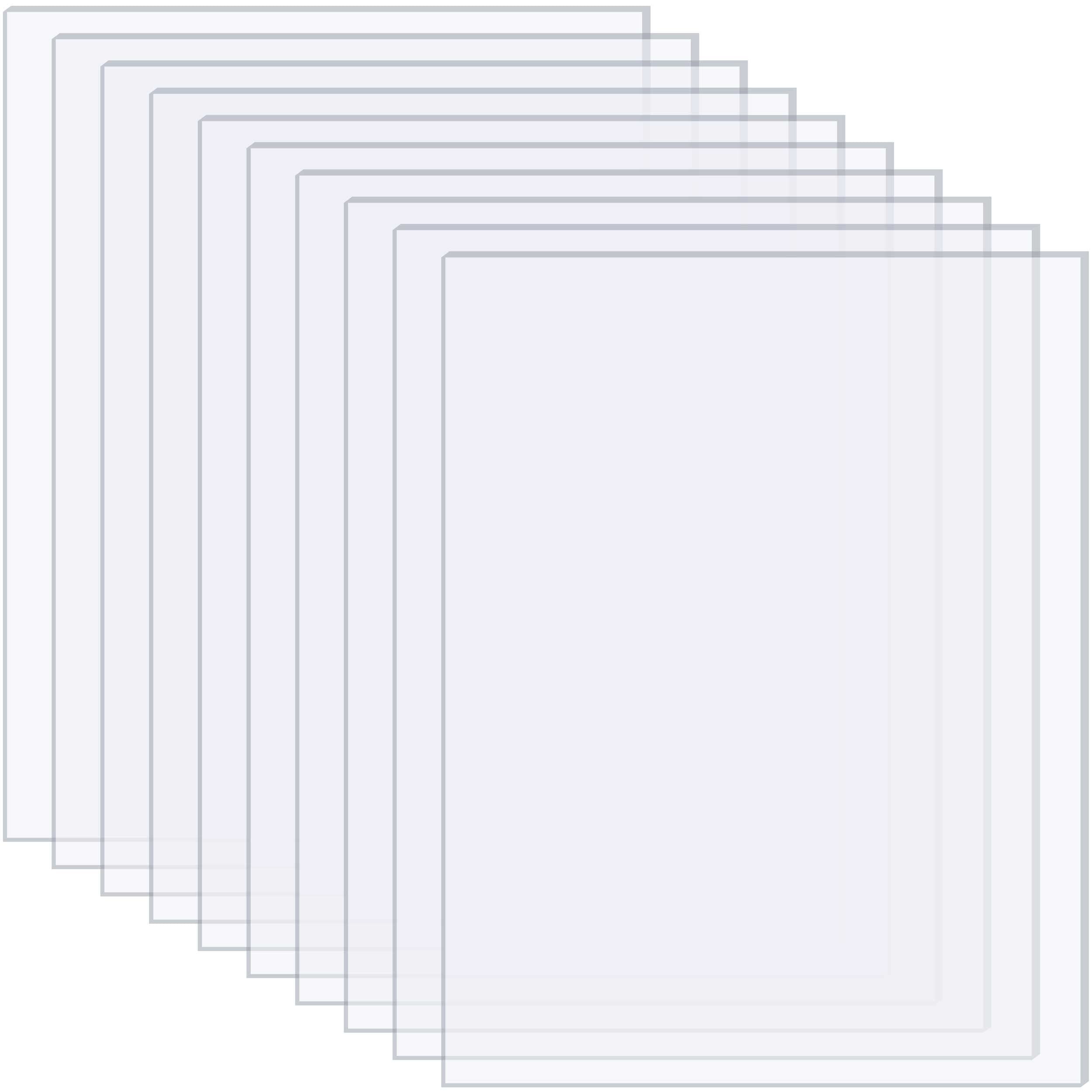 10 Pack 6" x 8" Clear Acrylic Sheet 0.04" Thick Plexiglass Sheet with Protective Films on Both Sides Transparent Plastic Boards for Crafts Picture