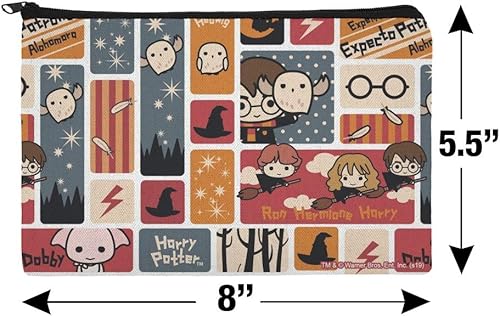 Miniatura 4 de GRAPHICS & MORE Harry Potter - Bolsa organizadora de maquillaje con diseño de Chibi