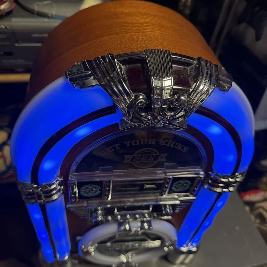 希少！BOOS mx2500 music boxジュークボックス風アメリカン雑貨 希少！BOOS mx2500 music boxジュークボックス風アメリカン雑貨