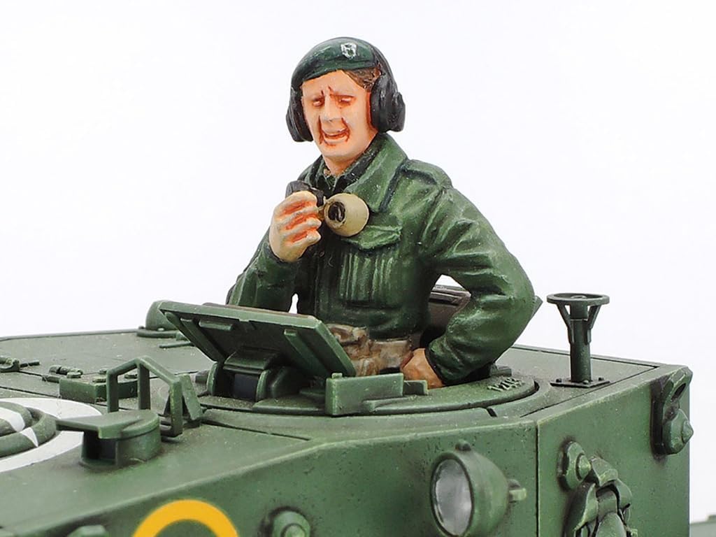 Tamiya 300035221 Spielzeug Military 300035221-1 WWII British Tank Cromwell Mk.IV Cruiser (1), Faithful Replica, Plastic, Crafts, Model Kit, Assembly, Unpainted, Green, 1:35