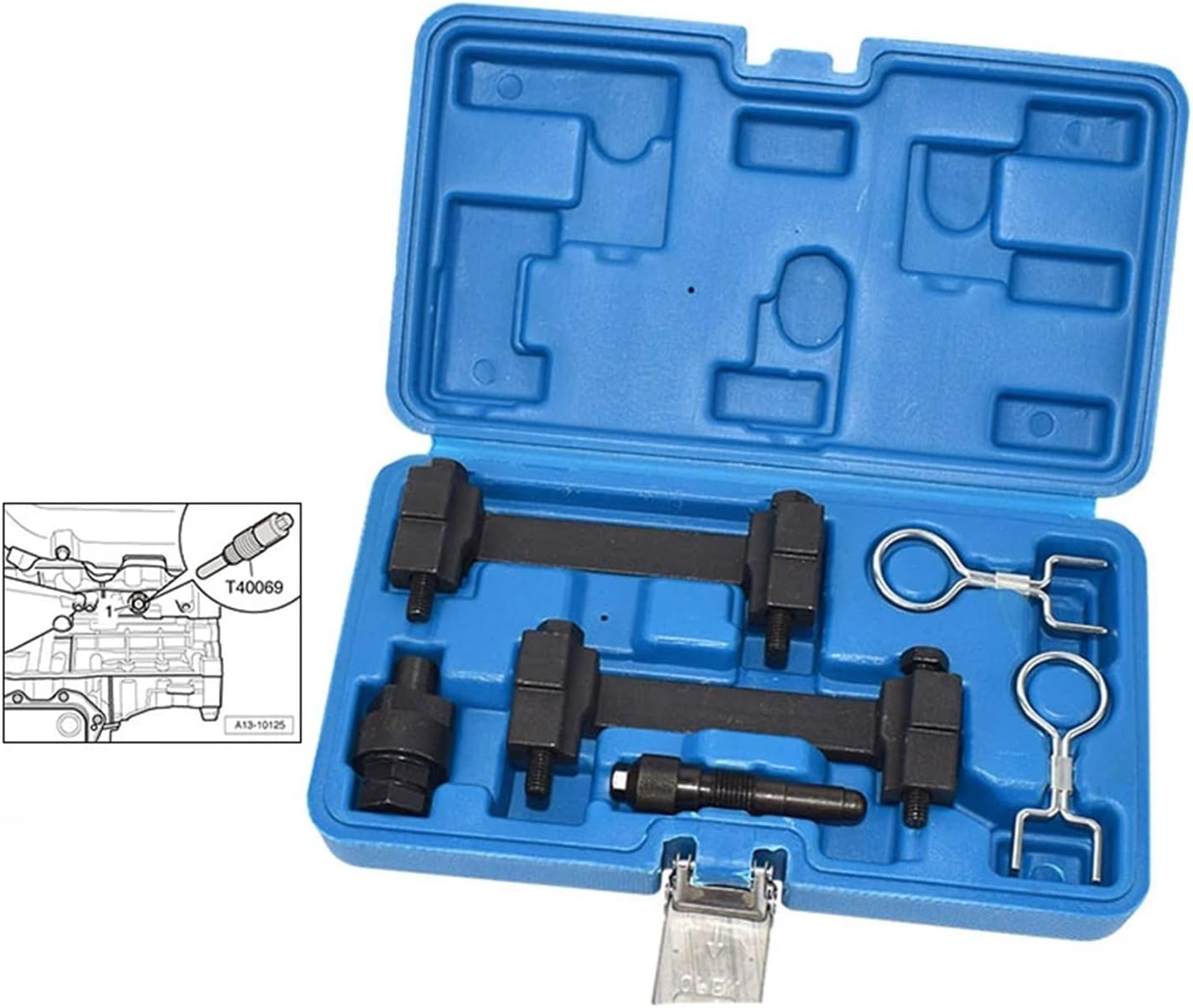 T40070 Engine Camshaft Timing Locking Tool Set Compatible With VW A4 A6 A8 FSI V6 V8 2.4 3.2