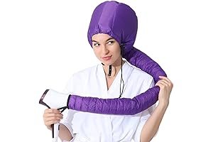 fiewmay Bonnet Hair Dryer Hood Dry Cap for Deep Conditioning Treatment