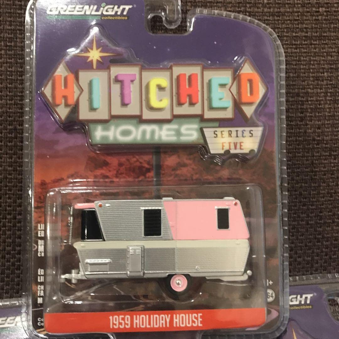 1/64 グリーンライト&ゴールデンホイール トレーラー 2台セット GREEN LIGHT グリーンライト HITCH & TOW トレーラーセット X 1/64