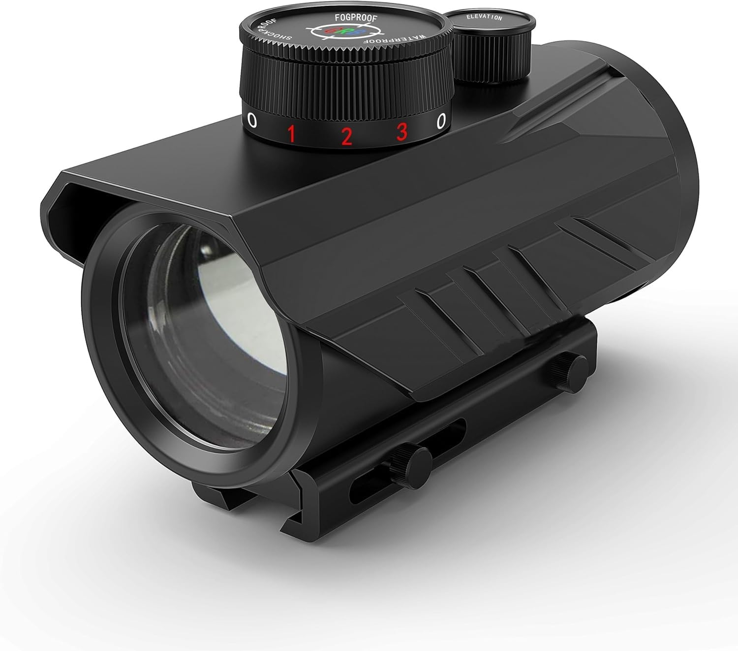 KinZon Tactical Reflex Sight 1x30mm | Red Green Blue Dot | 3 MOA Reticle | Multi-Coated Lens | High Light Transmission | Picatinny Rail Mount | Fits 11/20mm Rails