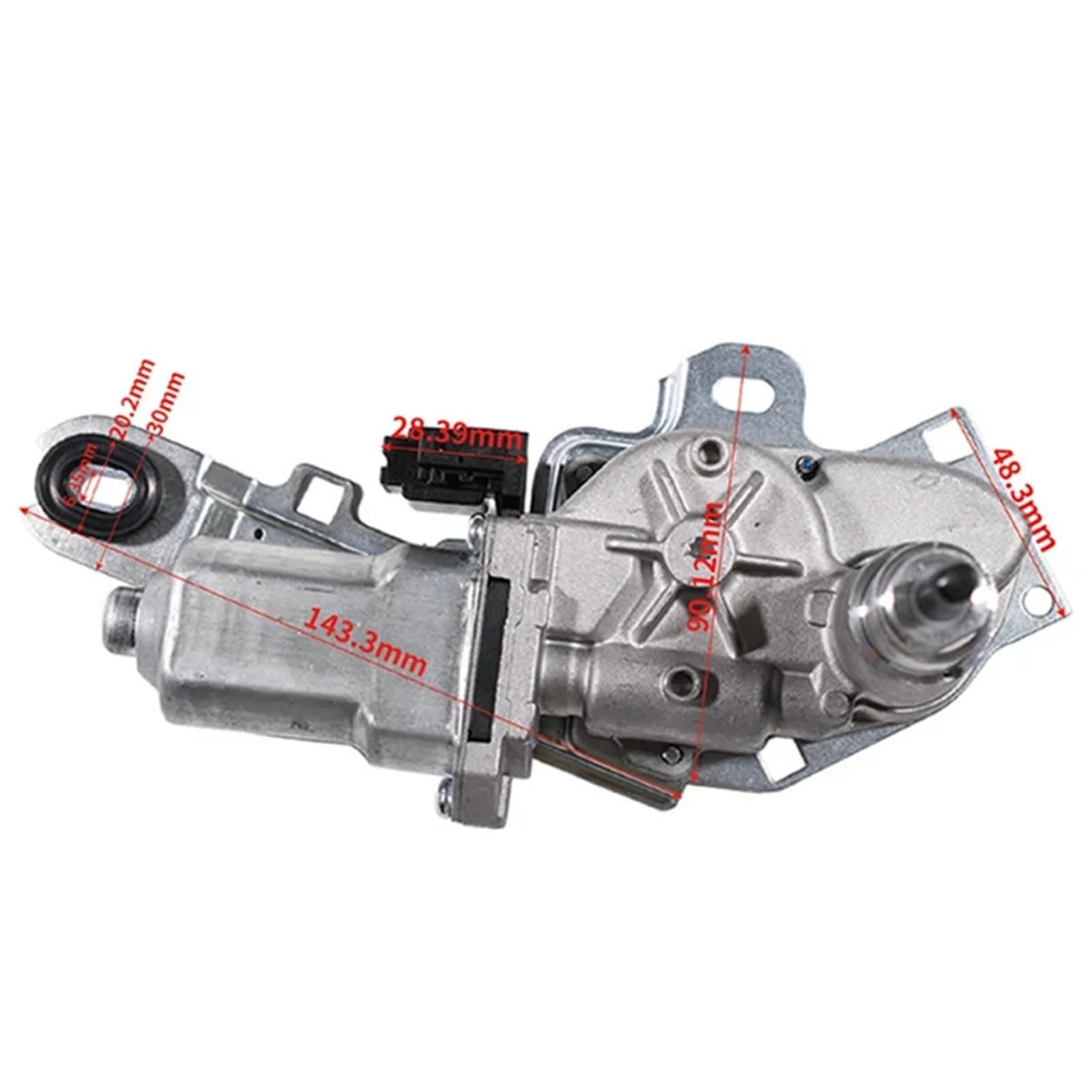 Do Citroen C1 108 Do Toyota Aygo 2014-2024 B000797280 B001099280 Silnik tylnej wycieraczki samochodu Silnik wodoodporny IP67‌ Silnik tylnej wycieraczki