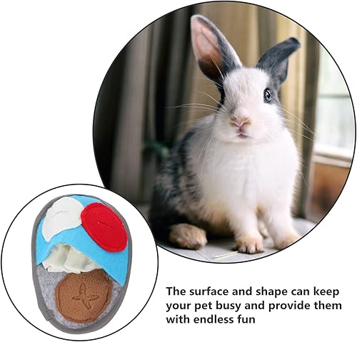 Miniatura 2 de balacoo Tapete de cama para interiores golosinas de juego suaves y lentas para ocultar mascotas juguete de entrenamiento conejo gatos dispensador de