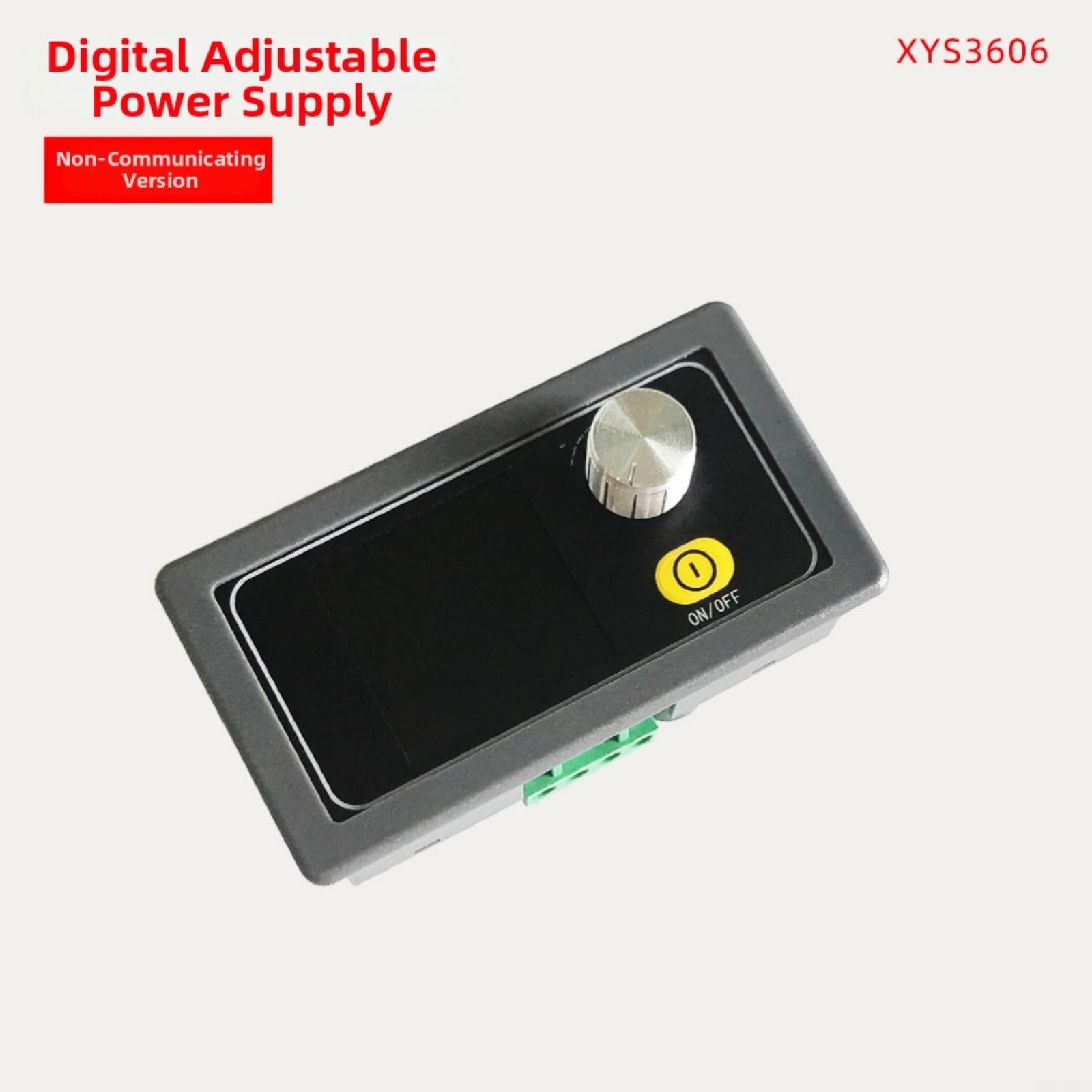 Fuente de alimentación CC ajustable 36 V 6 A 216 W regulador de corriente con pantalla digital diseño compacto 79 x 42 mm para proyectos electrónicos (Without WIFI)