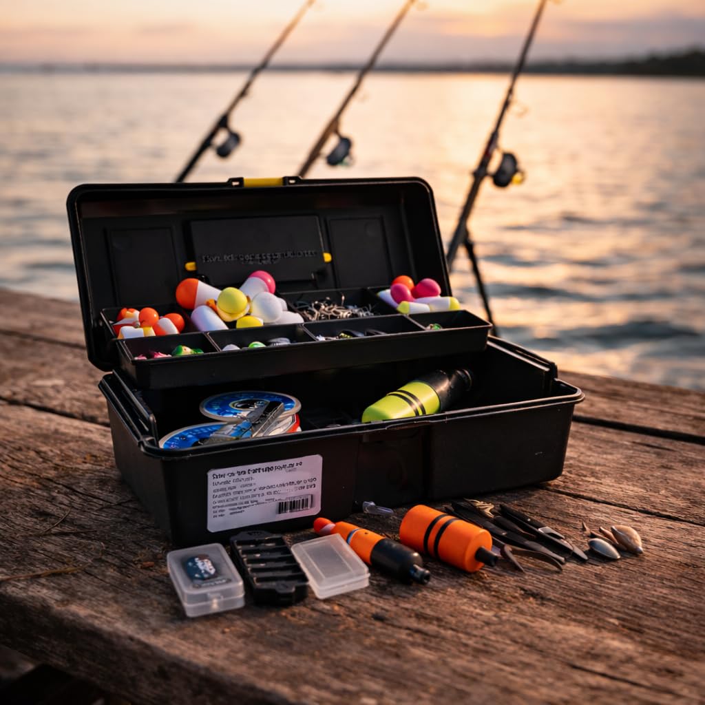 Maleta de Pesca Completa 207 Acessórios : Amazon.com.br: Esporte