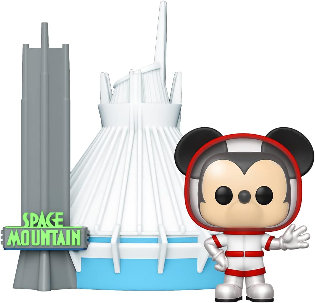 Funko Pop! Town: Walt Disney World 50th - Space Mountain and Mickey Mouse, Amazon Exclusive