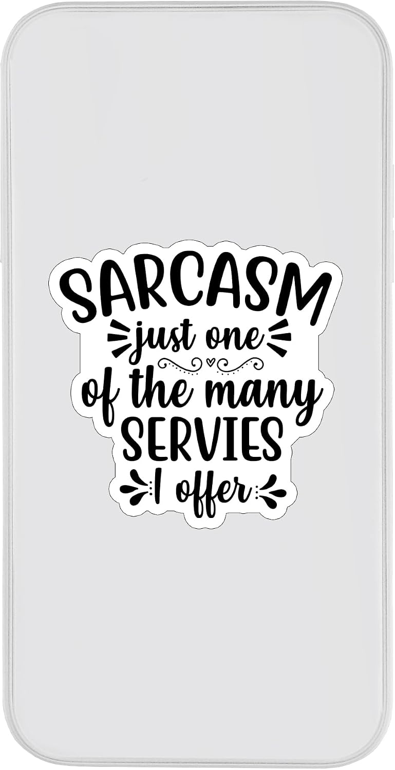 (3PCS) Sarcasm Just One of The Many Services I Offer Sticker for Phone Tablet Laptop Car Truck Window | 2" Sticker | image 3
