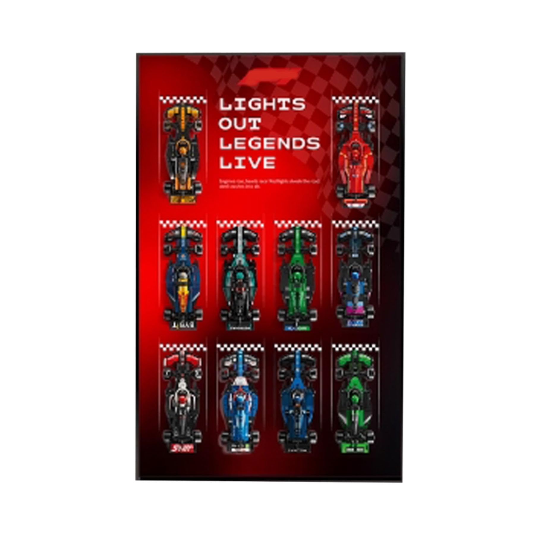 Amazon.com: Display Wallboard for Lego Speed Champions 77242-77251