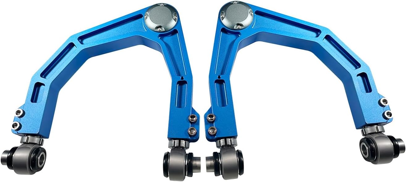 2Pcs Black Front Upper Control Arms 2"-4" Lift For 2005-2023 Toyota Tacoma 2WD,Forged Billet 6061 Aluminum 2"-4" Lift Suspension UCA/A-arms For 2005-2023 Toyota Tacoma 6LUG 4WD