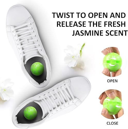 Miniatura 3 de Pelotas desodorantes para tenis, bolas de olor para tenis, desodorante de zapatos para tenis, bolsas de gimnasio, taquillas, coche, aroma fresco de