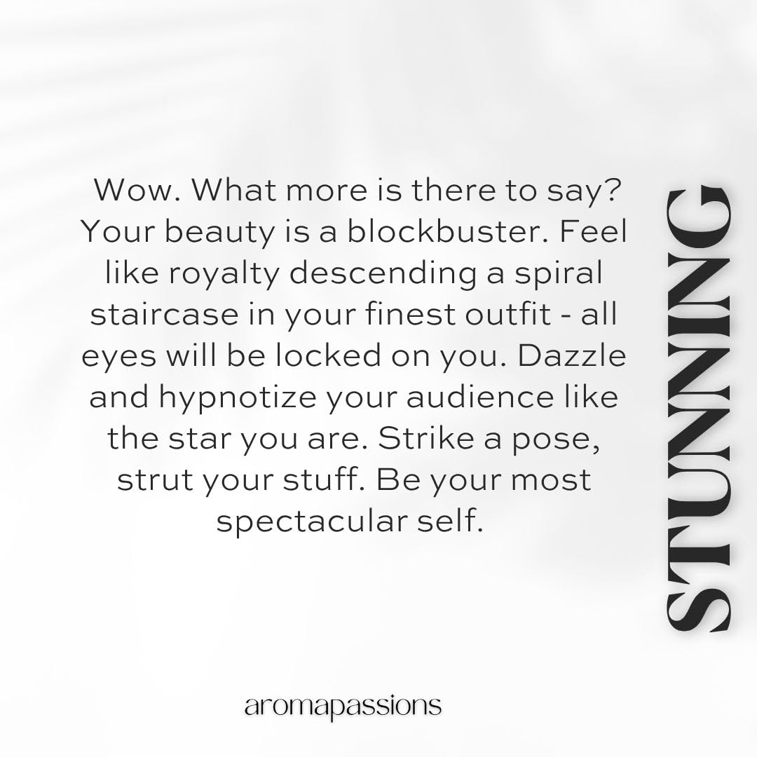 aromapassions STUNNING | Pheromone Perfume for Women | Extrait De Parfum | Long Lasting Dupe Clone Essential Oil Fragrance | Perfume De Mujer | (50 ml / 1.7 Fl Oz) - Image 5