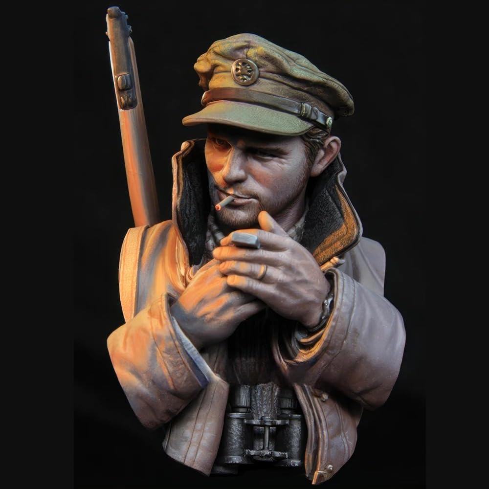 1/10 British LRDG 1942, Wanderers of the Sunset, Resin Model figure Bust, WWII military theme, Unassembled and unpainted kit