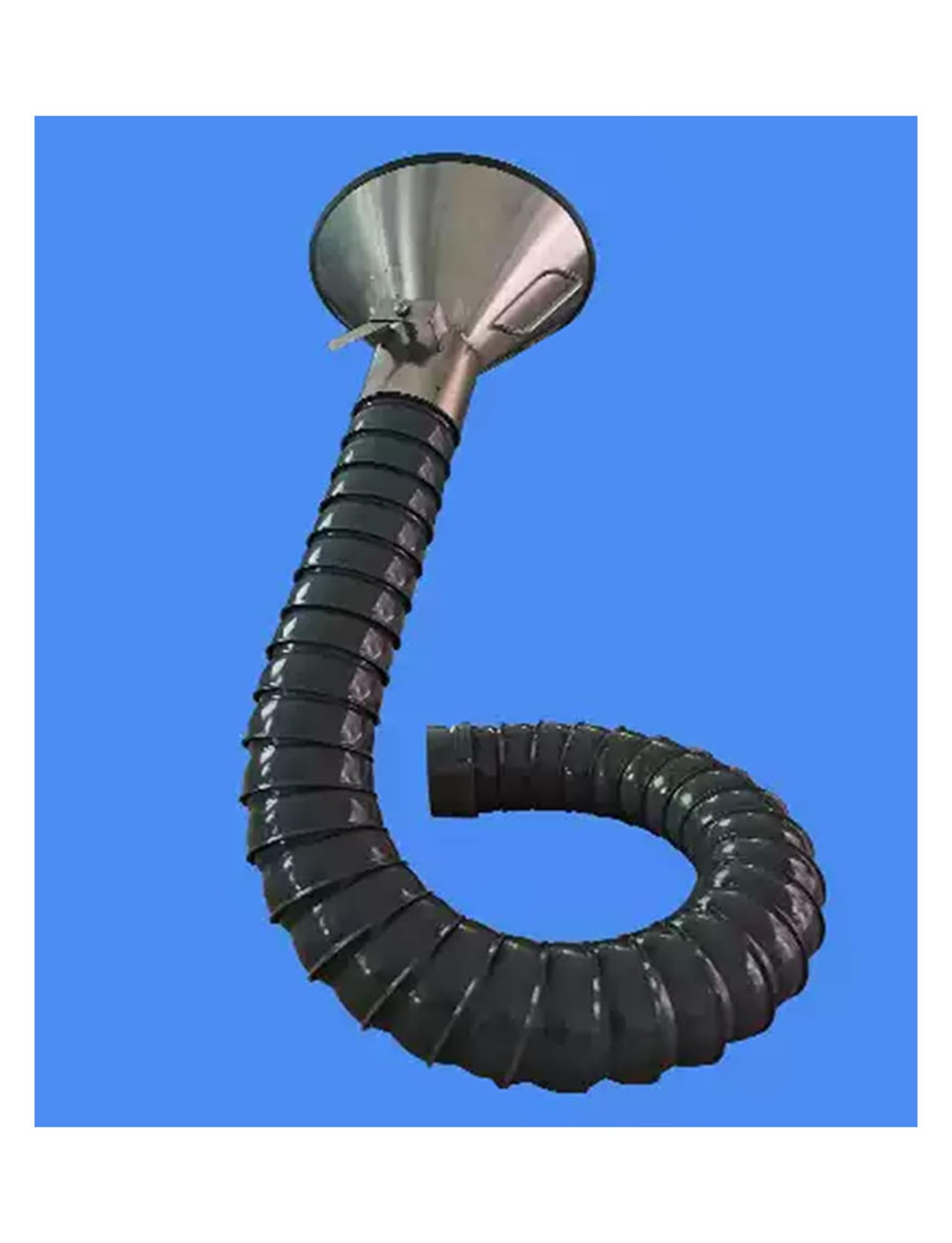 KLYDBMYT Fume Extractor Arm, 360° Articulated for Efficient Welding Fume & Soldering Smoke Capture, Flexible Extraction Hose for Workshop, Laboratory(6.3in/16cm,2meter)