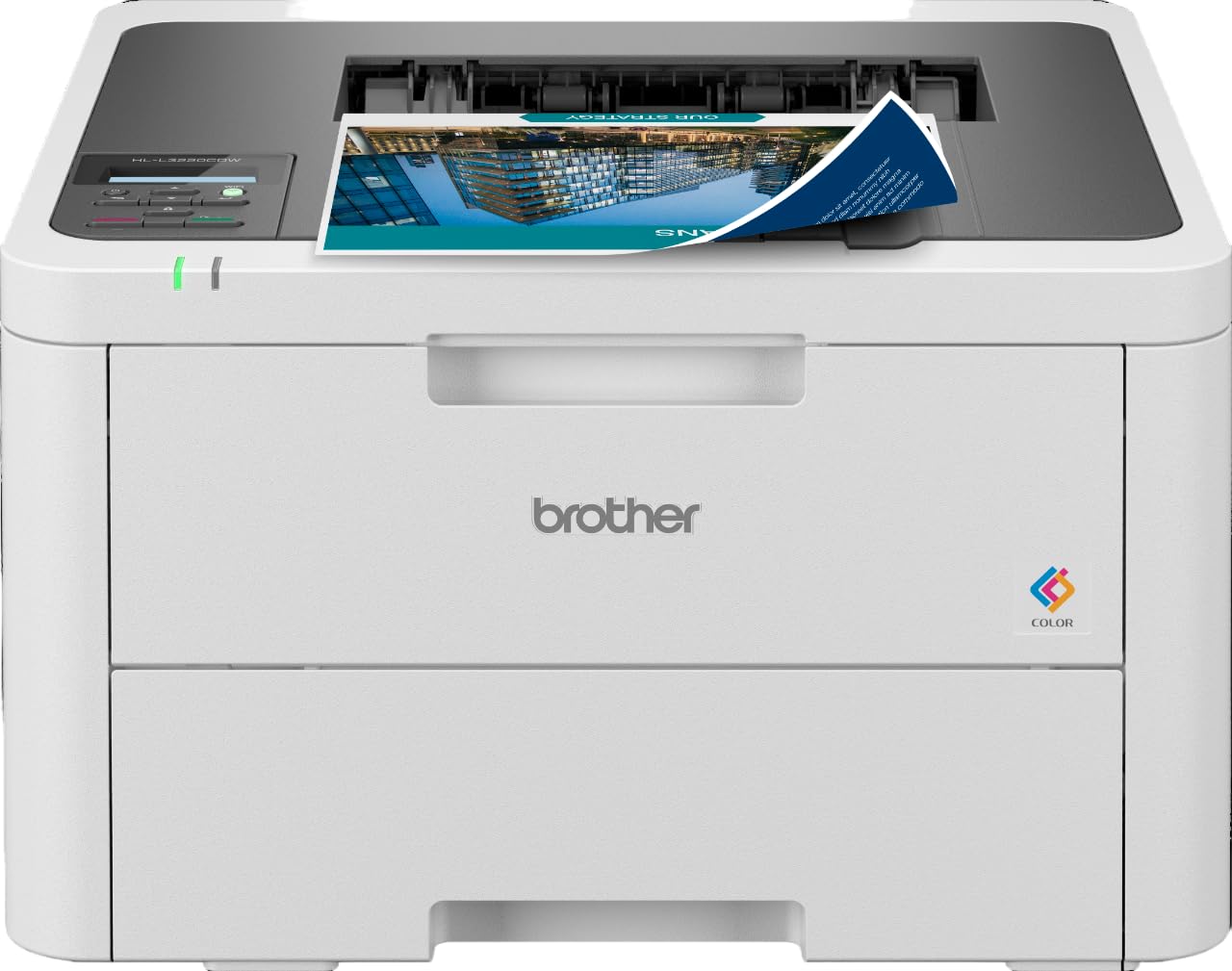 Brother HL-L3220CDW (New Launch) Automatic Duplex Color Laser LED Printer, 1 Line LCD Display, 256 MB Memory, 250 Sheets Paper Tray, USB 2.0, WiFi…