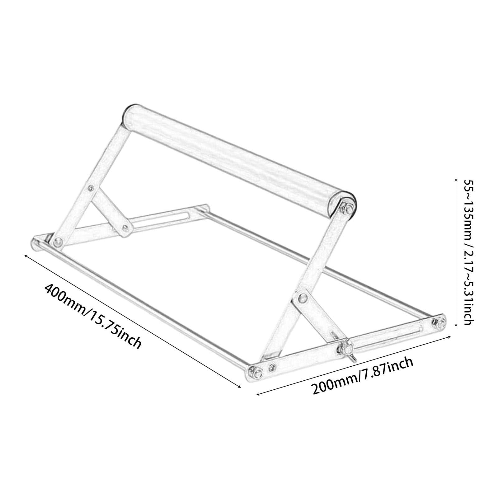 Harilla Bastidor de Soporte para Máquinas de Corte, Plegable, Ajustable, Práctico, Profesional, Soporte Estable, Equipo de Taller, Azul