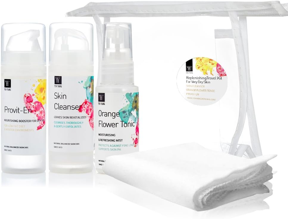 Yin Yang Skincare Replenishing Travel Kit for Very Dry Skin