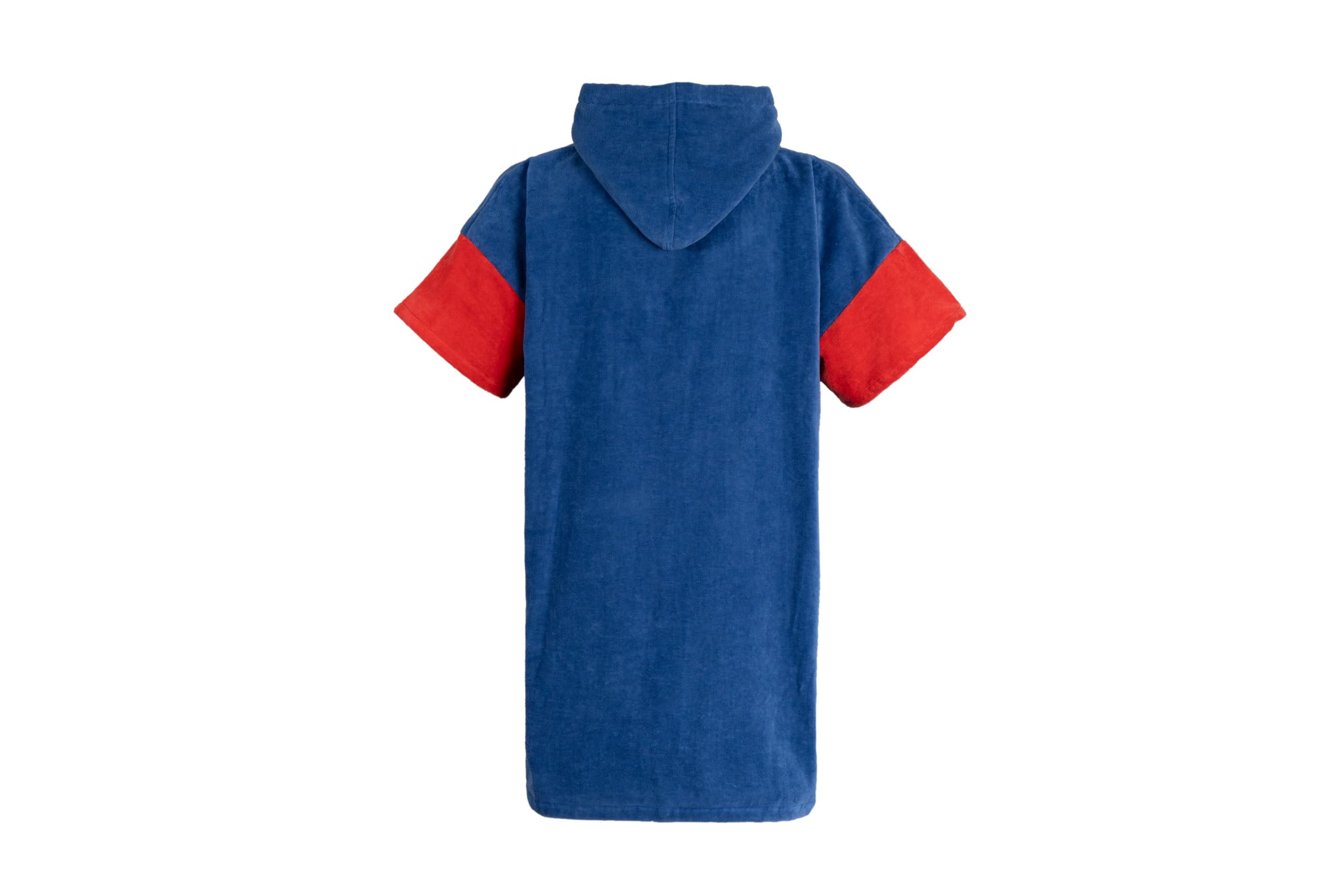 WAVE HAWAII Poncho de baño para niños, poncho de surf de algodón natural, poncho de playa con capucha, toalla acogedora para niños y niñas para el hogar, baño de ocio y viaje, tamaño (Superman, XS)