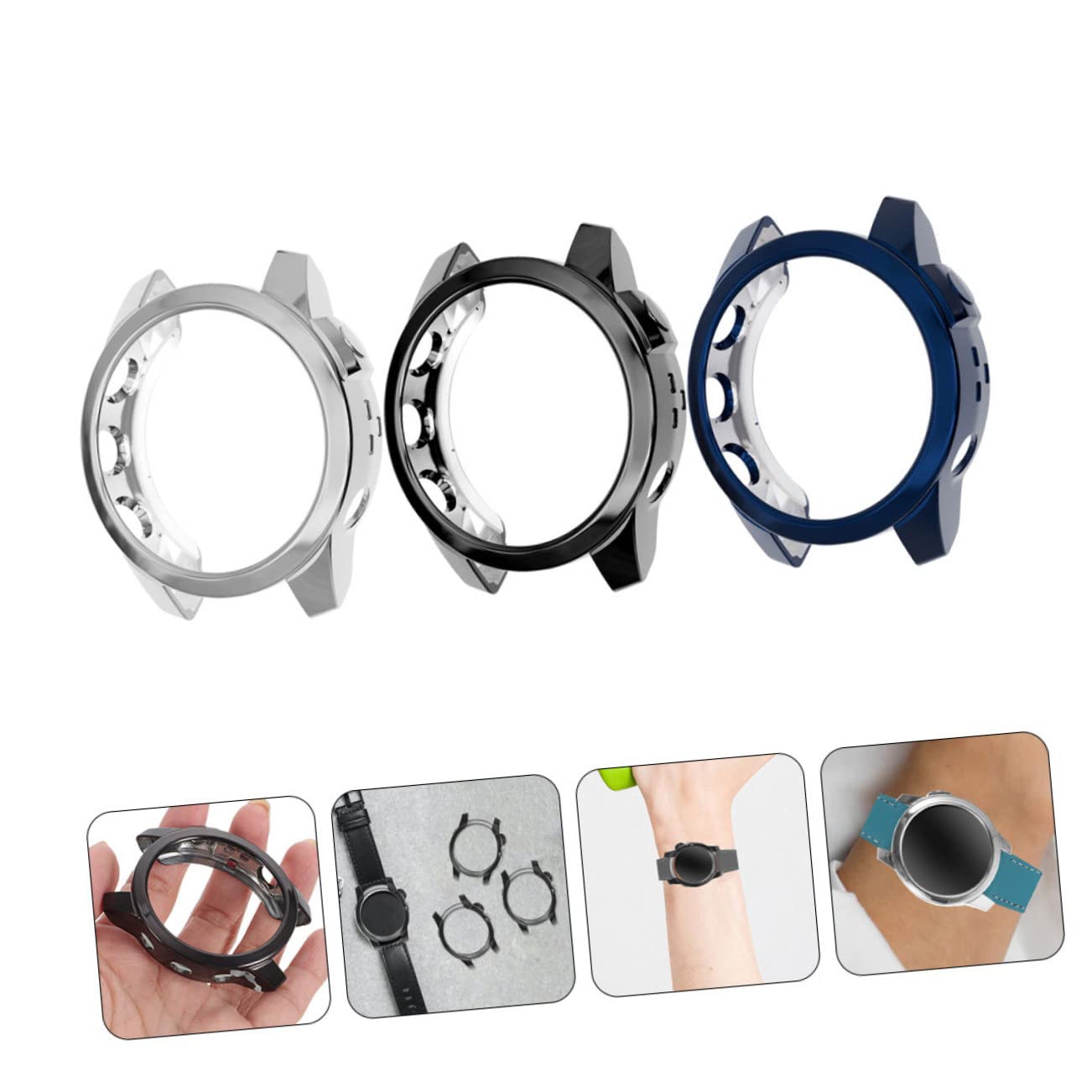 jojofuny 15 Pcs Fenix7 Watch Case Tpu 7s Power Supply Anti-scratch