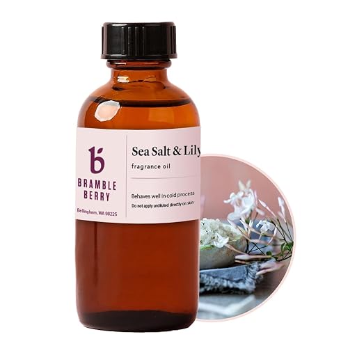 BrambleBerry Sea Salt Lily Fragrance Oil | Ocean for Soap,