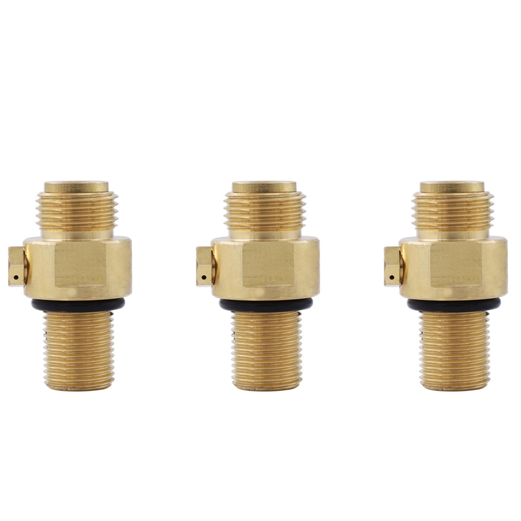Ctrlzs 3Pcs M18x1.5 Co2 Valve Adaptor Replaceable Transverter Suitable For Soda Machine Replaceable Valve,For Cga320