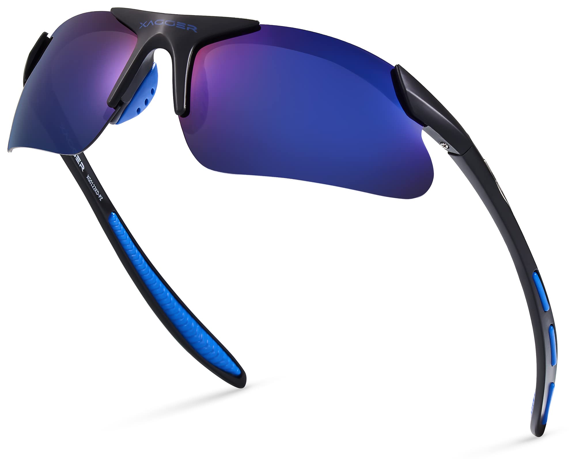 Xagger Kids Youth Polarized Sports Sunglasses for Boys Girls Baseball Softball Glasses TR90 Frame