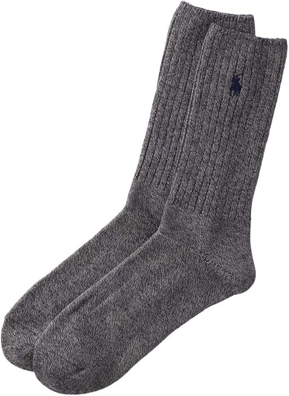 Amazon Co Jp ラルフローレン ソックス メンズ 靴下 ビジネス ハイソックス カラー 11 Dark Grey Heather Polo Ralph Lauren 並行輸入品 服 ファッション小物