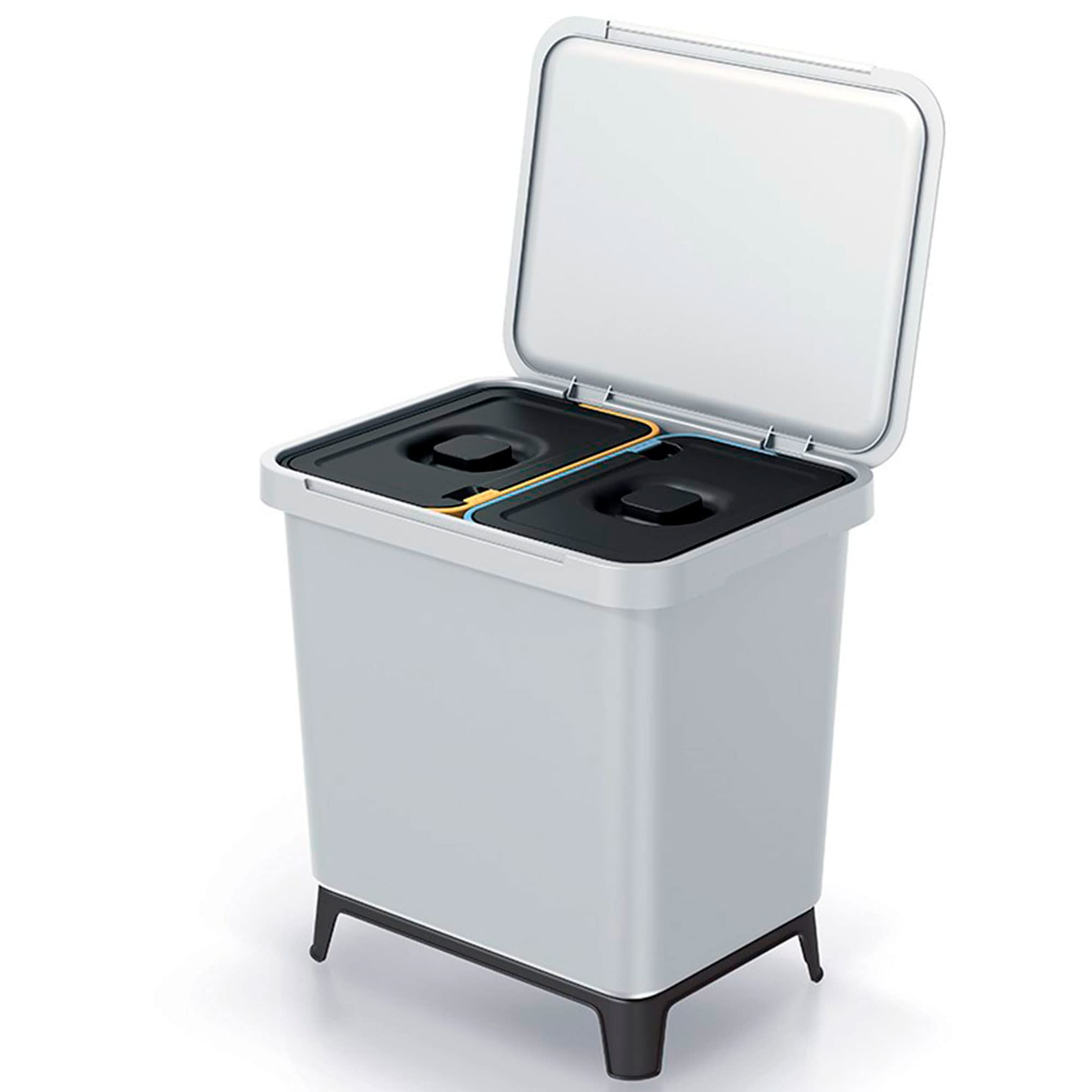 Sistema di classificatore di riciclaggio bianco 2x10L Keden