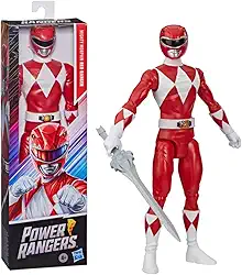 Power Rangers Mighty Morphin Ranger Vermelho - Figura de 30 cm - E8665 - Hasbro