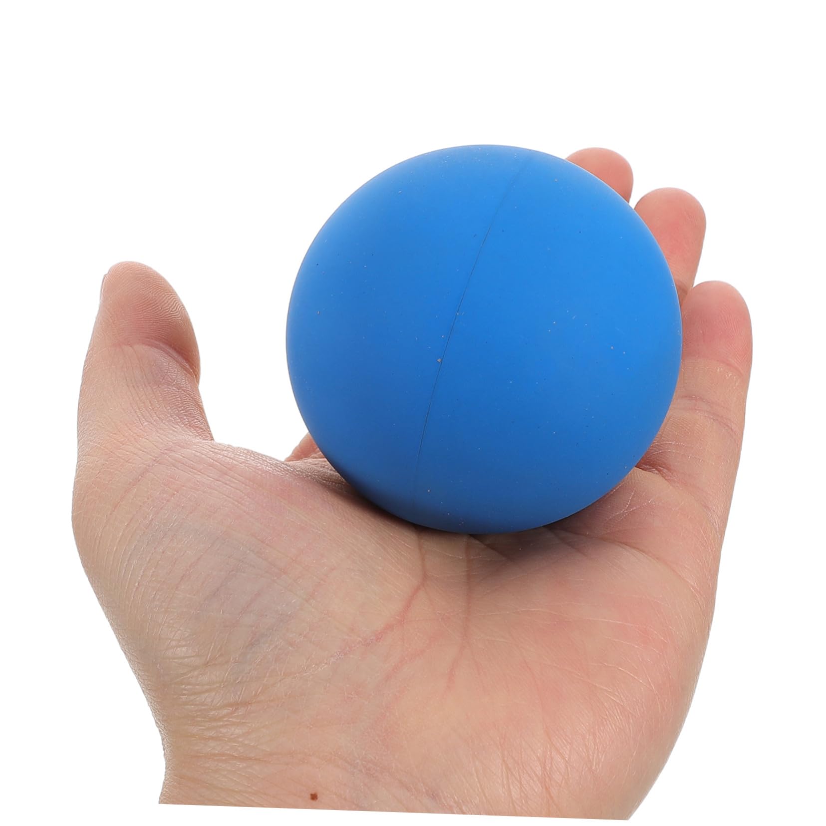 Lot de 4 Balles de Racquetball en Caoutchouc Creuses et Légères Mini Ballons D’Entraînement Bleu pour Squash Rebond Élevé Amélioration Coordination Usage Intérieur et