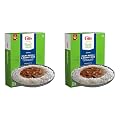 Gits Ready to Eat Basmati Rice & Rajma Masala Combo Meal, Pure Veg, Heat and Eat, 375g (Pack of 2)